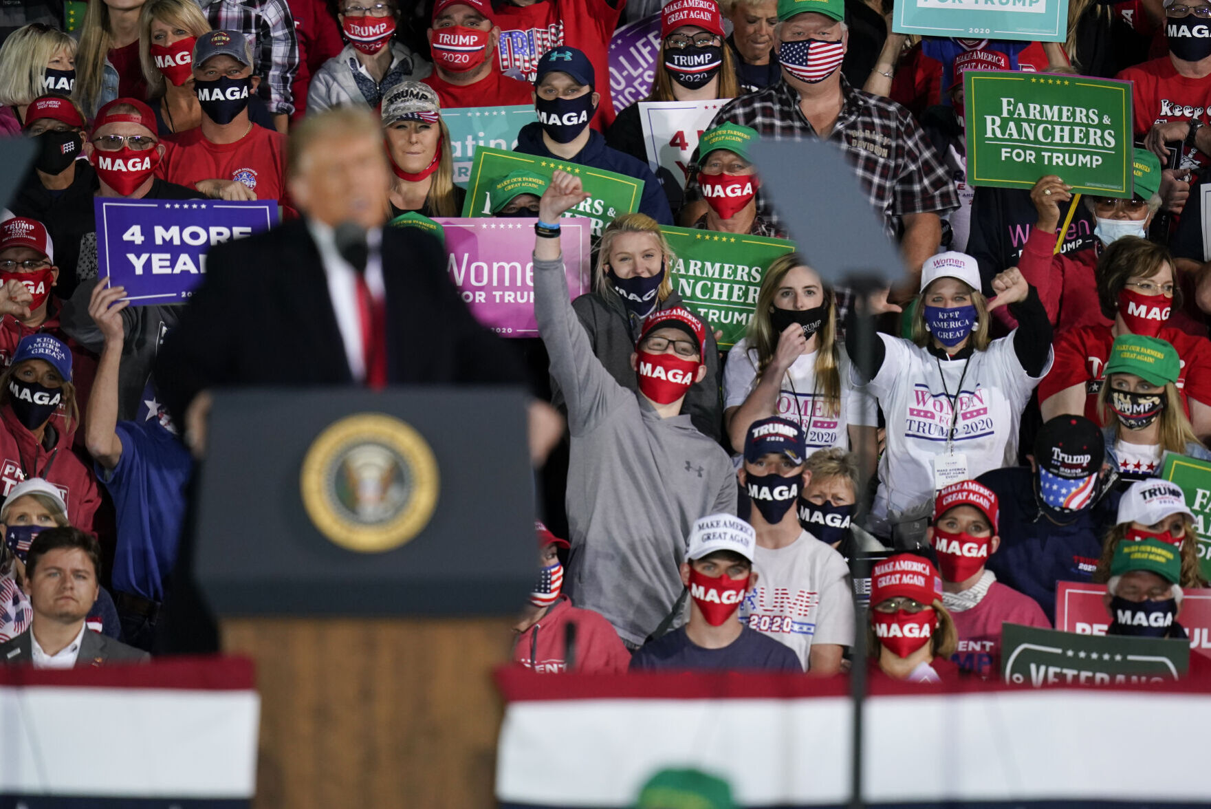APTOPIX Election 2020 Trump